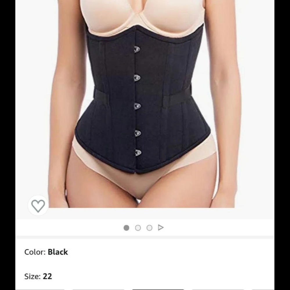 NWT Hourglass corsette